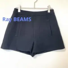 Ray BEAMS レイビームス ショートパンツ ブラック サイズ0 裏地あり