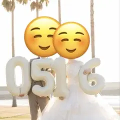 넘버 벌룬 0516 포토 웨딩
