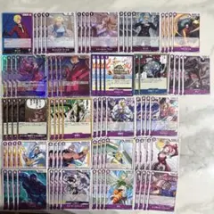 青紫サンジ　デッキパーツ　師弟の絆　83枚