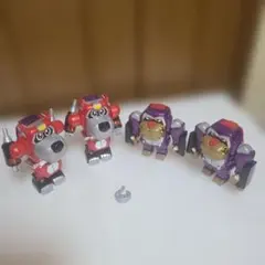 BANDAI 戦隊ヒーロー ロボット フィギュア 4体セット まとめ売り