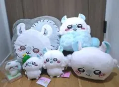 新品タグ付◆ちいかわ モモンガ メリクリ ボイス付 ぬいぐるみ クッション