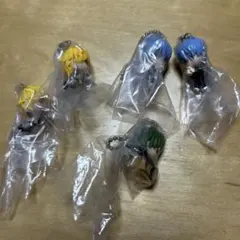 黒子のバスケカプセルトイ☆キーホルダー5体新品、未開封