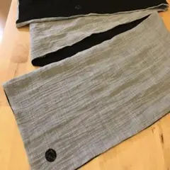 清潔な着物リメイクストール 千鳥　麻　リネン　シルク