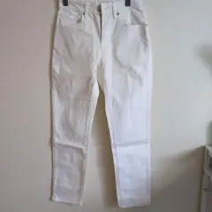無印良品 BOYFITスキニーデニム サイズ22 白