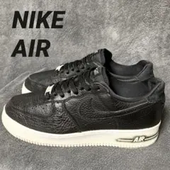 【カスタムメンテ済】NIKE AIR FORCE 1 ブラック　スニーカー