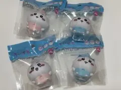ちいかわ　ソフビインテリアマスコット　ちいかわハチワレ2種セット