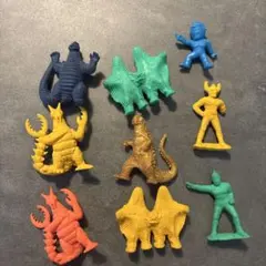 当時モノ 流星人間ゾーン メガロマン 怪獣消しゴムセット - メルカリ