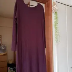 ユニクロニットワンピースM