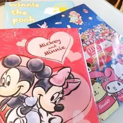 クリアファイル（ケース）３枚セット