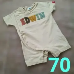 EDWIN ベビー ロンパース カバーオールのサムネイル