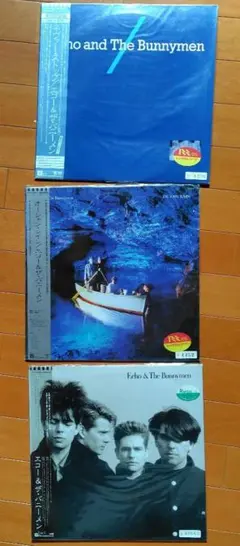 Echo & The Bunnymen レコード3枚セット
