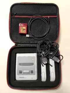 【美品】ニンテンドークラシックミニ スーパーファミコン 収納ケース付き