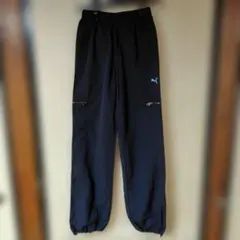 プーマ黒 ワークパンツ・カーゴパンツ