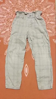 branshes チェック柄 ロングパンツ 130