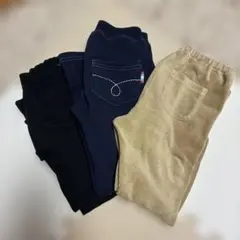 UNIQLO他 ズボン3枚セット120cm