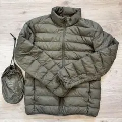UNIQLO ウルトラライトダウンジャケット メンズS オリーブ　カーキ