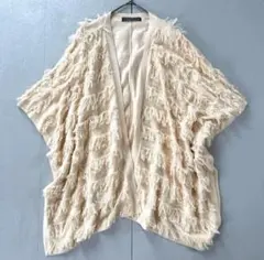 ポンチョ カーディガン