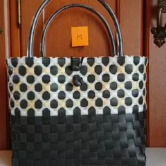 PPバンドかごバッグ M