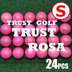 【S169】TRUST　ROSA ピンク 年式混合 ロストボール 24球