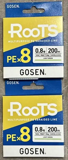 GOSEN  ROOTS  PE X8　2点セットのサムネイル