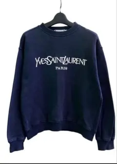 サンローラン　スエット Yves Saint Laurent イヴ サンローラン トレーナー スウェット YSLロゴ