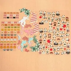 立体　動物　 シール　セット　平成