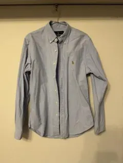 ポロ ラルフローレン オックスフォードボタンダウンシャツ ブルー