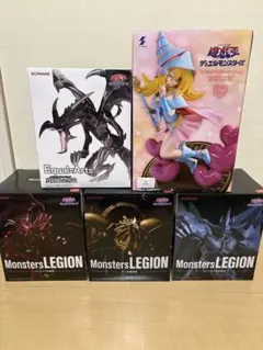 新品未開封】遊戯王 Monsters LEGION フィギュア 三幻神+1種 - メルカリ