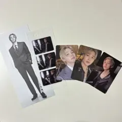 BTS ①ブックマーク・ホログラム両面フォトカード等♡V - メルカリ