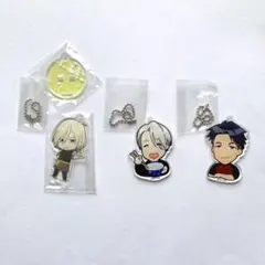 ユーリ on ICE‼︎! アクキー アクスタ3点セット ユリオ ヴィクトル JJ