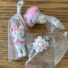 マイメロディ　カプセルトイ3点