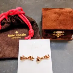 kate spade リボンデザインピアス