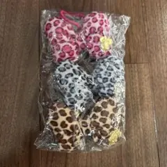 ディズニー　ミニーちゃん　ヘアゴム　レオパード柄