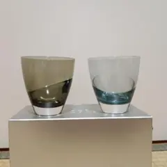 スガハラグラス ガラスコップ 2個セット