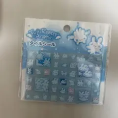お値下げ　ツインラビットエンジェル タイルシール