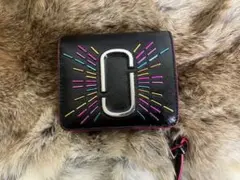 ハワイアンデザイン　Marc Jacobs 二つ折り財布　コンパクト ウォレット