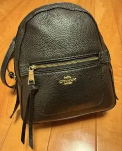 COACHアンディー ミニリュック 3wayレザー ブラック