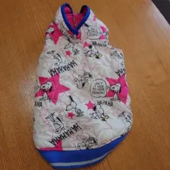 スヌーピー 犬用ウェア キルティングベストDSペットパラダイス