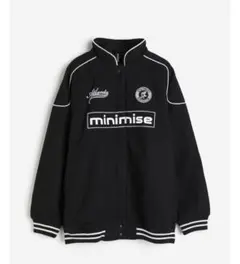 H&M モチーフデザインパッドジャケット