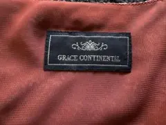 GRACE CONTINENTAL ペイズリー柄 五分袖ブラウス