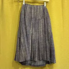 【美品】pleats please紫ベースのプリーツスカートのサムネイル