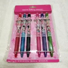 東京ディズニーリゾート フリクションボールノック 6色セット