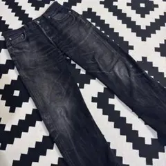 90S LEVI'S 501 後染めBLACK アタリ抜群 縦落ち