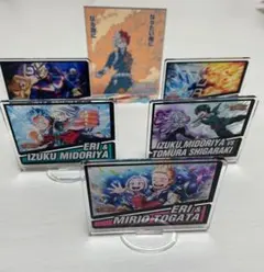 僕のヒーローアカデミア　アクスタ　６点セット