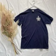 FRUIT OF THE LOOM 【M】ネイビー Tシャツ トップス 半袖