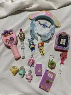 フレッシュプリキュア 食玩　変身グッズセット　なりきりプリキュア　難あり フレッシュプリキュア 食玩 変身グッズセット なりきりプリキュア 難