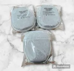 小物入れ ポーチ ハード グレー 旅行 3個セット