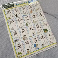 小学一年生　漢字ポスター