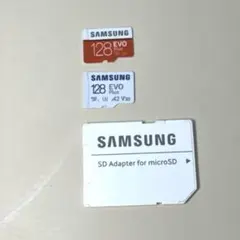 Samsung EVO Plus 128GB microSDXC 2枚セット