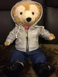 ダッフィー着せ替えコスチューム Are you Happy?パーカーSサイズ用